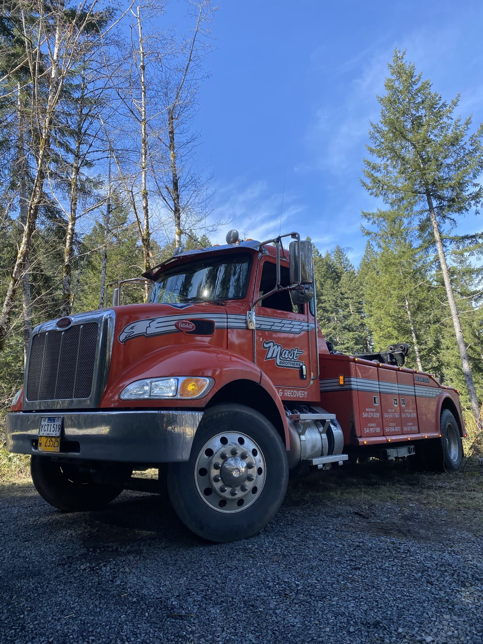 Service Area | Mast Brothers Towing & Recovery