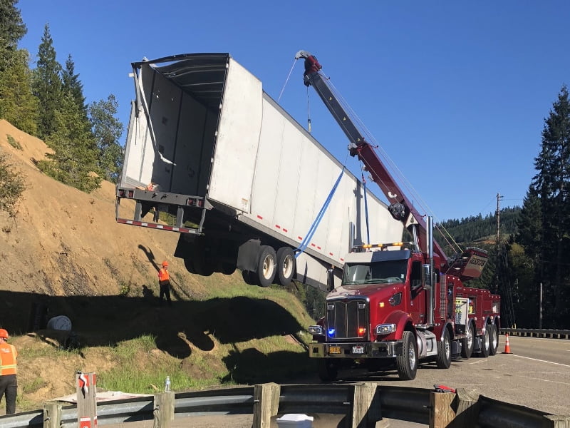 Reedsport cargo load shift