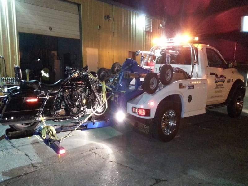 Florence motorcycle towing