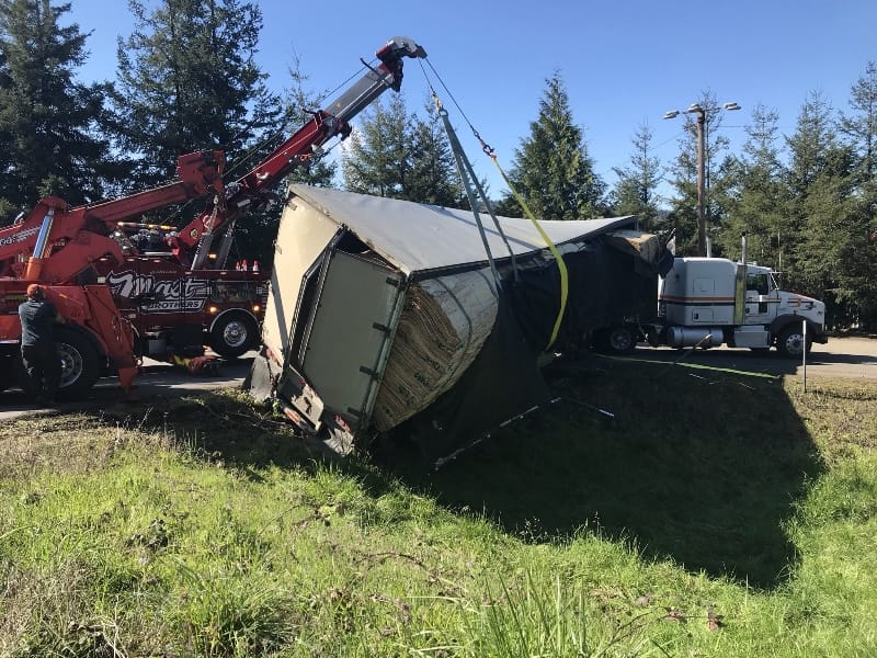 Coos River Hwy towing